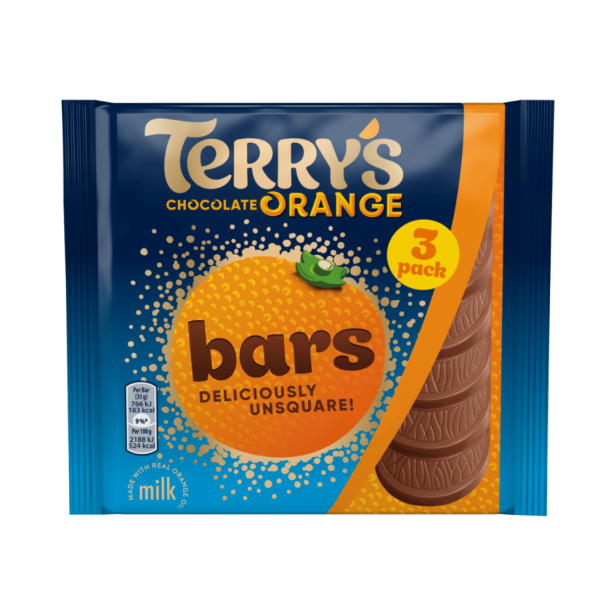 Terry's Chocolate Orange Milk Bars 3 Pack 105g