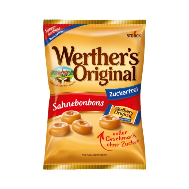 Werther's Original Sahnebonbons Zuckerfrei 70g