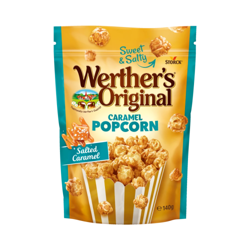 Werther's Original Caramel Popcorn Salted Caramel 154g