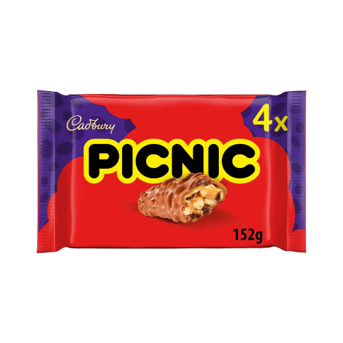 Cadbury Picnic 4 Pack 152g